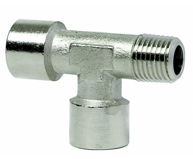 T-коляно G 3x1/4"BSP, вътр./вътр./вън.