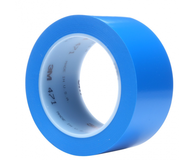 Маркираща лента за под 3М™ 471синя  50 mm х 33 m
