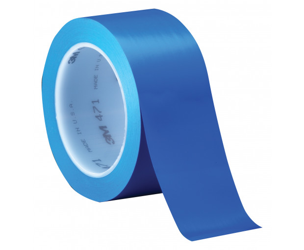 Маркираща лента за под 3М™ 471синя  50 mm х 33 m