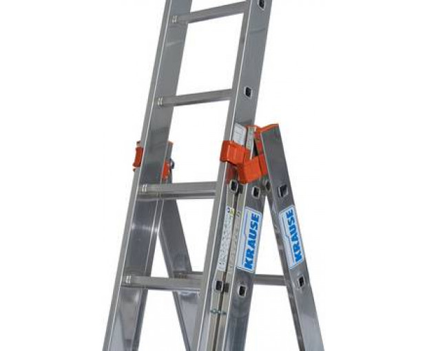 Професионална алуминева стълба Krause TRIBILO 3x14
