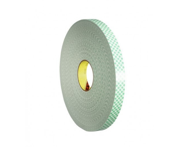 Двойнолепяща лента 3M 4032 19 mm x 66 m, бяла,  дебелина 0.8 mm