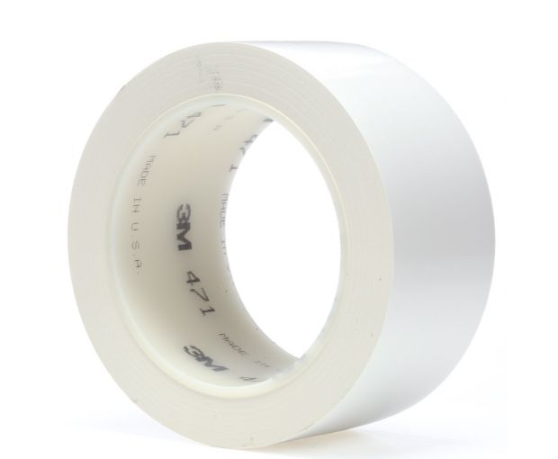 Маркираща лента за под 3М™ 471 бяла  50 mm х 33 m