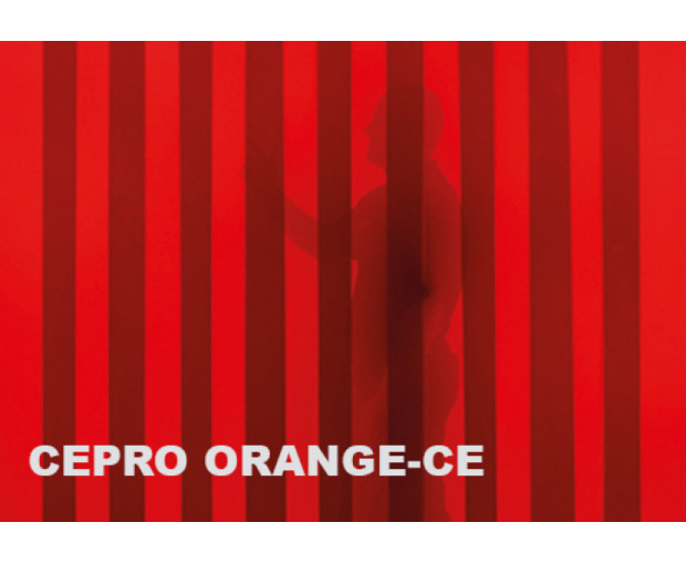Заваръчна завеса CEPRO Orange-CE 180 x 180 cm, с отвори