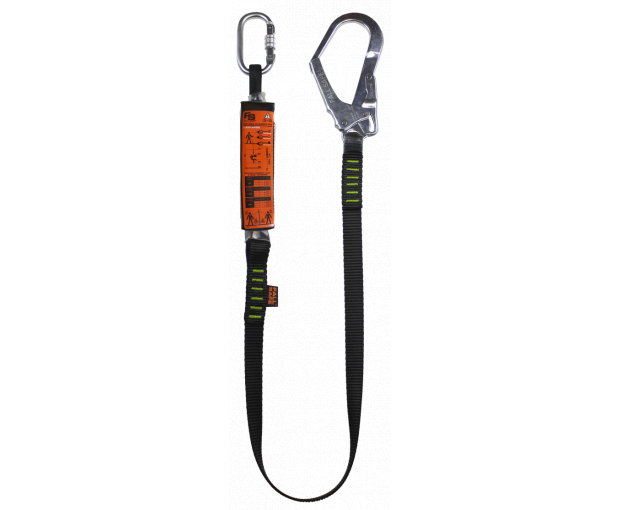 Въже с енергиен абсорбер FS 510, плоско, 1.5м