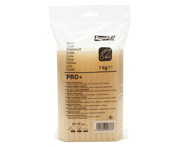 Стопяемо лепило Rapid PRO+ на пръчки D12 x 190 mm