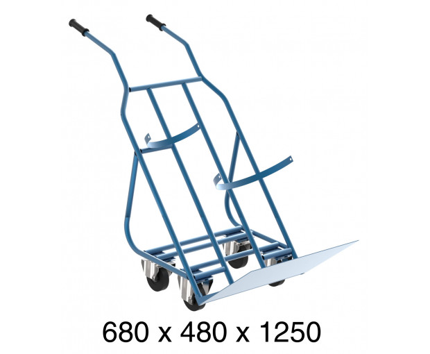 Двойна количка за газови бутилки KOCEL - 4150