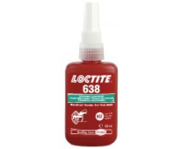 Лепило за цилиндрични детайли Loctite 638 - 50ml