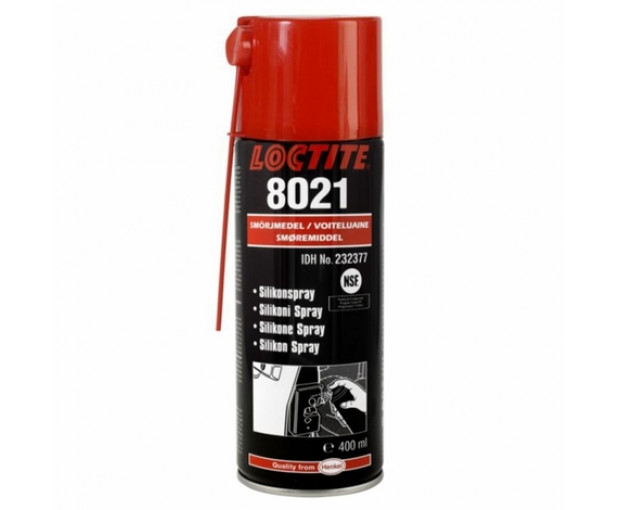 Силиконово масло Loctite LB 8021 - 400 ml, спрей