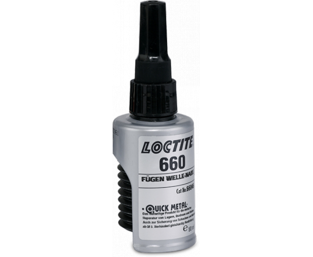 Лепило за цилиндрични детайли Loctite 660 Quick Metal - 50ml