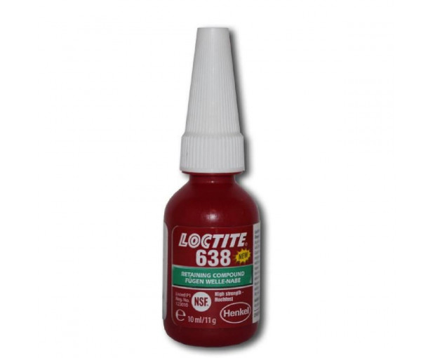 Лепило за цилиндрични детайли Loctite 638 - 10ml