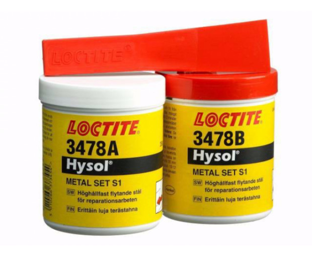 Супер метал Loctite ЕА 3478 А+В  - 403g+50g