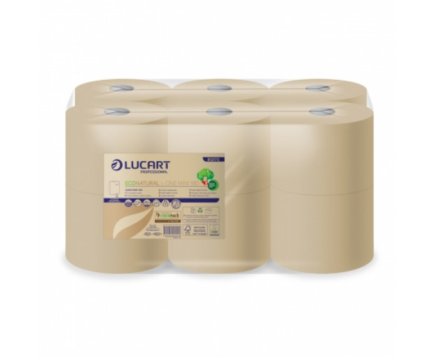Тоалетна ролка Lucart ECONATURAL L-ONE MINI 180