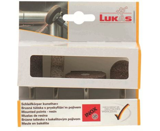 Комплект шлайфгрифери за неръждаема стомана Lukas  4 броя