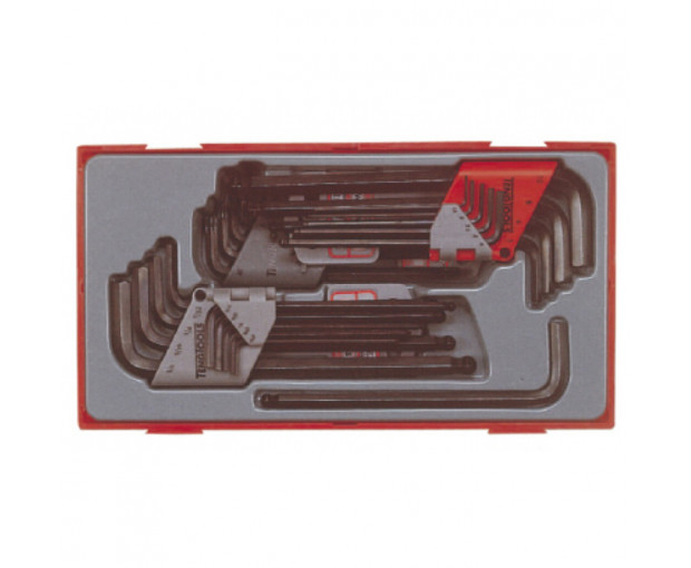 Комплект Г-образни ключове Teng Tools HEX & TОRX 1.5-10 mm & TORX8-40