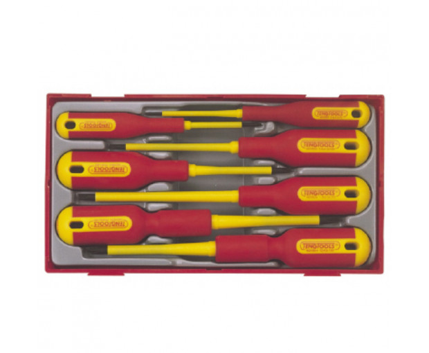 Комплект изолирани отвертки 1000 V Teng Tools