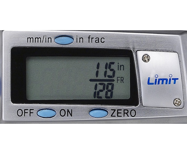 Дигитален шублер Limit 150 mm, SR44 с метален корпус