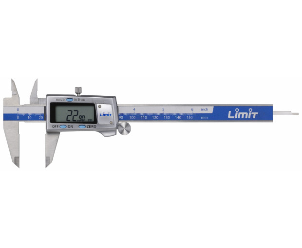 Дигитален шублер Limit 150 mm, SR44 с метален корпус