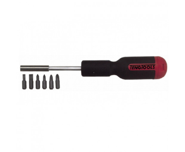 Комплект отвертка  с накрайници на 1/4" Teng Tools  MD907