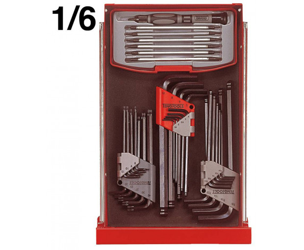 Количка с инструменти TCMM1001N - 1055 части