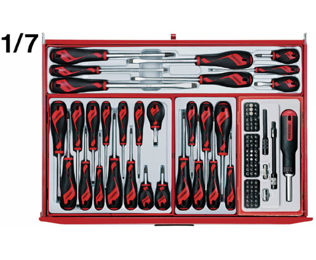Количка с инструменти TCMM1001N - 1055 части