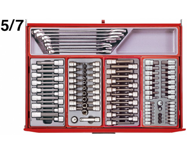 Количка с инструменти TCMM1001N - 1055 части