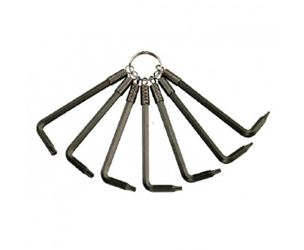 Комплект Г-образни ключове Teng Tools TORX10 - 40 7 бр.