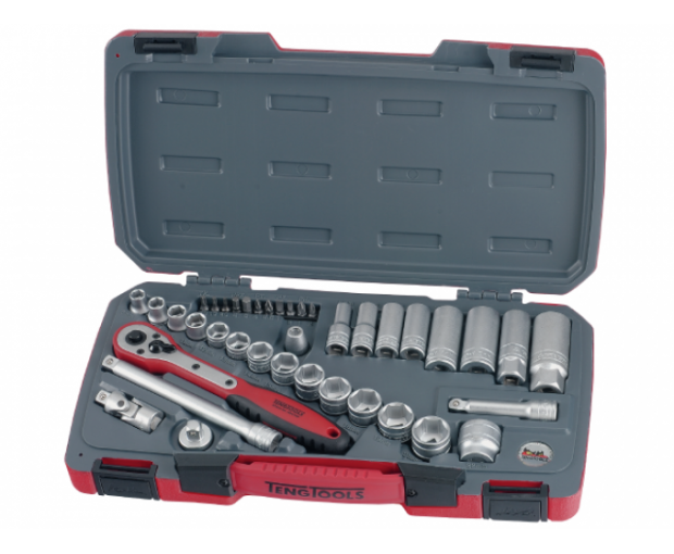 Комплект вложки на 3/8" 39 части Teng Tools T3839-P