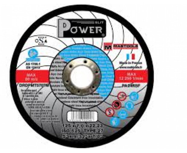 Диск за шлайфане на стомана Power PA36RBF Mabtools 80 x 7 x 10
