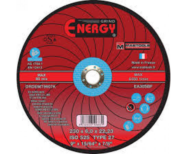 Диск за шлайфане на чугун Energy Mabtools EC24RBF 125 x 6 x 22.23