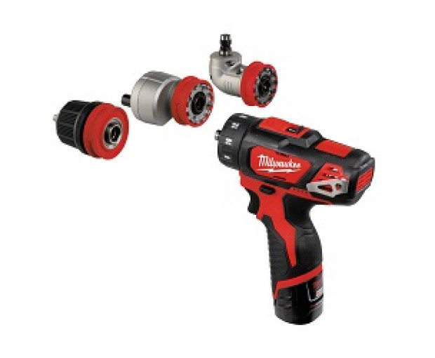 Акумулаторен винтоверт Milwaukee, M12BDDXKIT-202C