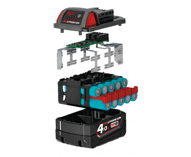 MILWAUKEE M18B4 Акумулаторна батерия 18 V 4 Ah, 4932430063