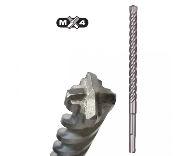 Свредло за бетон МX4 SDS-Plus Milwaukee, 12x200x260 mm