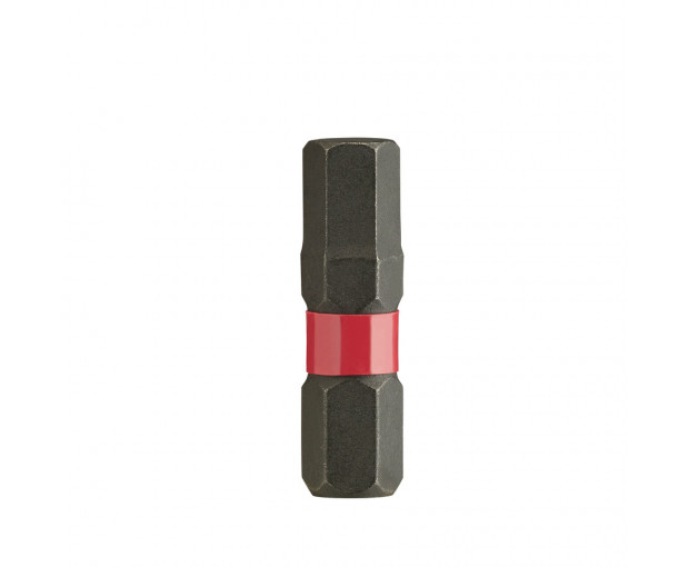 Комплект ударни накрайници Milwaukee, HEX6 x 25 mm
