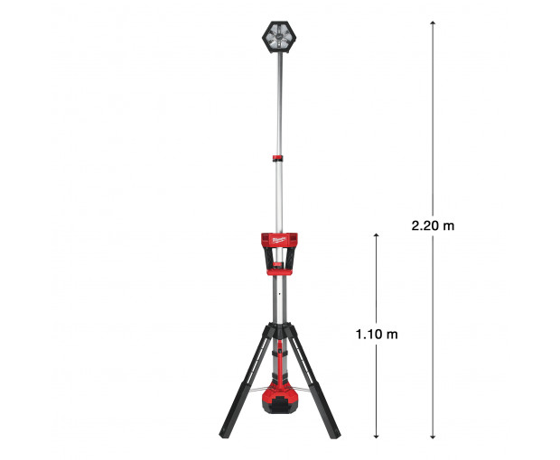 Прожектор със стойка Milwaukee, M18SAL-0