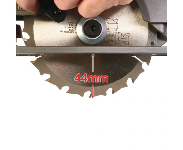 Акумулаторен ръчен циркуляр Milwaukee, M12CCS44-0