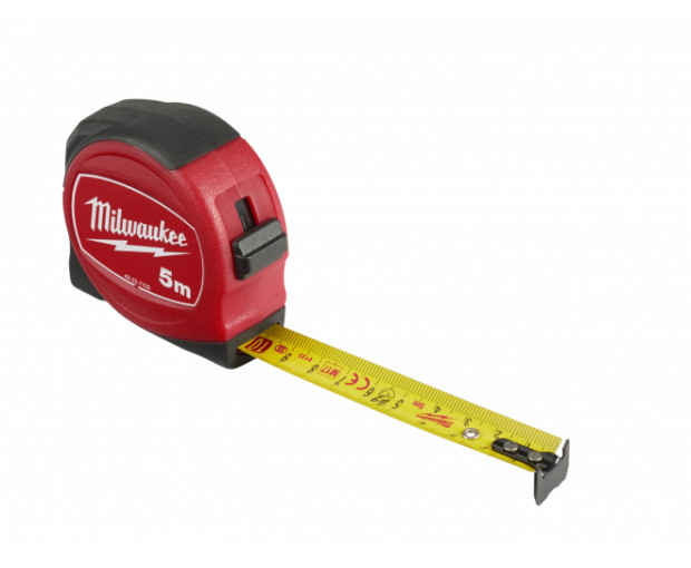 Ролетка Slimline Milwaukee, 5 m, 19 mm