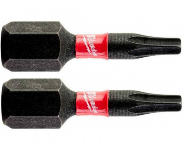 Комплект ударни накрайници Milwaukee, TX10 x 25 mm