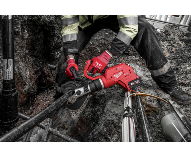 Хидравлична ножица за подземно рязане на кабели Milwaukee, M18HCC75R-502C