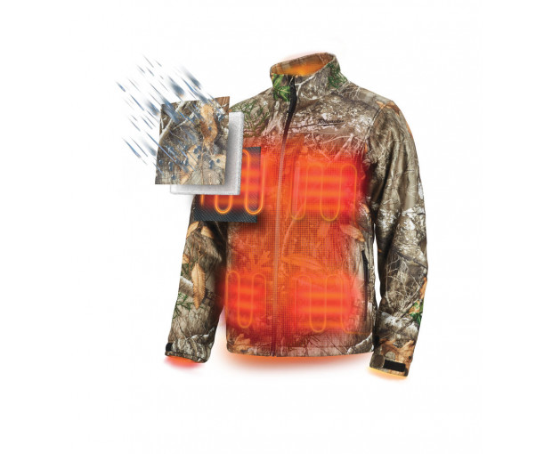 Яке с подгряване Milwaukee, M12HJCAMO5-0, размер XXL