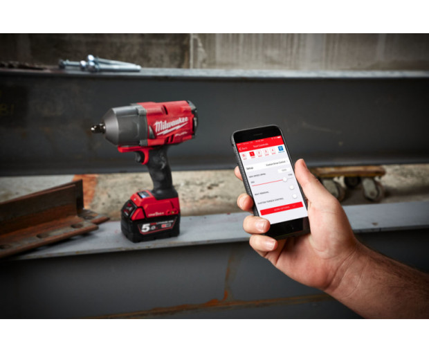 Акумулаторен гайковерт Milwaukee, M18ONEFHIWF12-502X