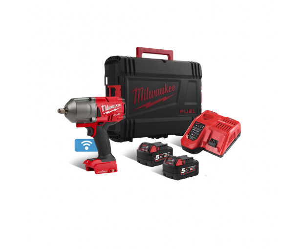 Акумулаторен гайковерт Milwaukee, M18ONEFHIWF12-502X