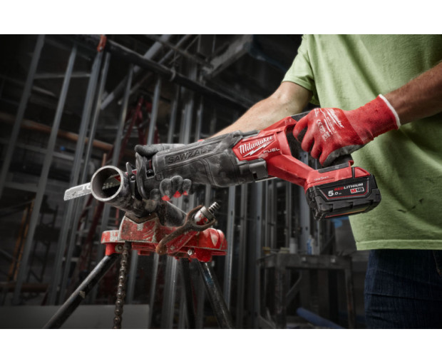 Акумулаторен саблен трион Milwaukee, M18ONEFSZ-502X