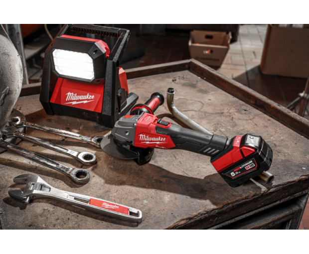 Акумулаторен ъглошлайф Milwaukee, M18FSAG125XB-502X