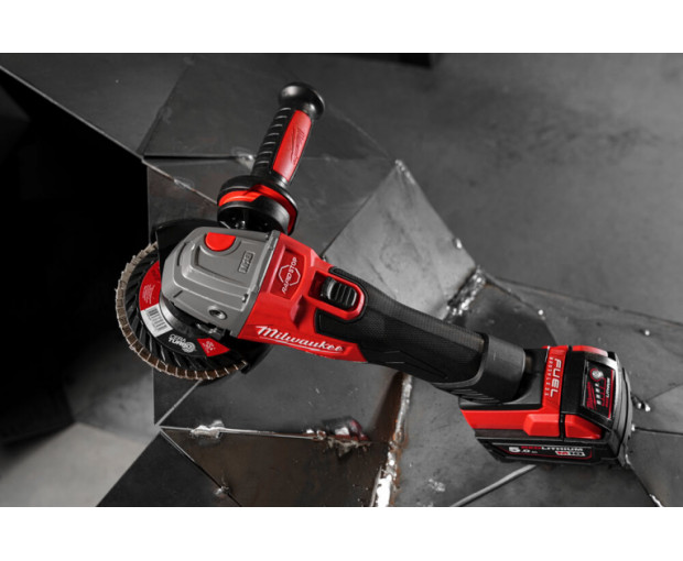 Акумулаторен ъглошлайф Milwaukee, M18FSAG125XB-502X