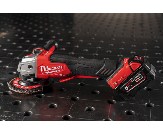 Акумулаторен ъглошлайф Milwaukee, M18ONEFSAG125XPDB-502X