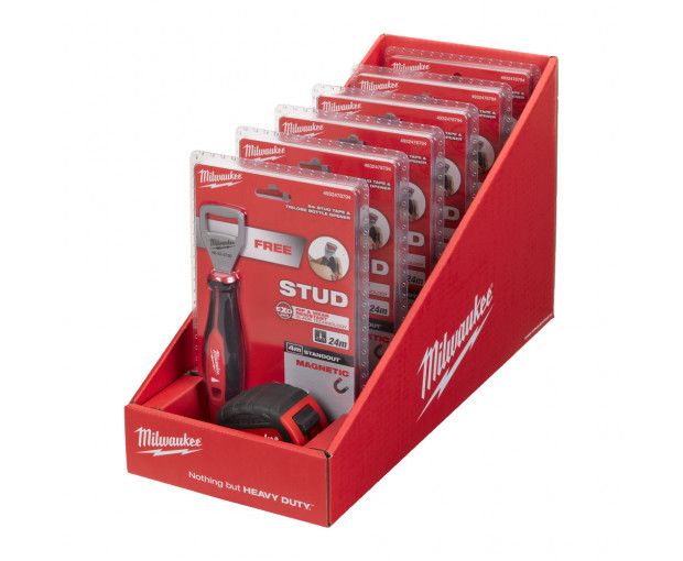 Ролетка Milwaukee STUD 5м/24 мм + ОТВАРАЧКА, 4932478794