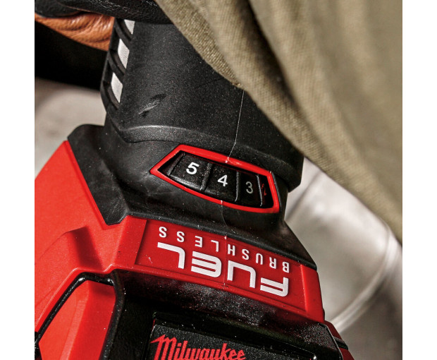 Акумулаторен ъглошлайф с регулиране Milwaukee, M18FSAGV125XB-0X