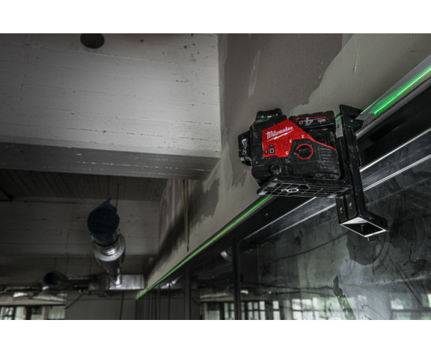 Акумулаторен линеен лазерен нивелир Milwaukee, M123PL-401C
