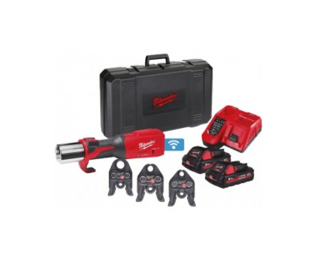 Акумулаторен инструмент за кримпване Milwaukee M12HPT-202C M-KIT, 4933443095