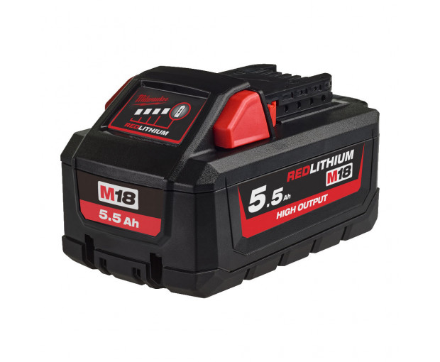 M18HB5.5 Батерия Li-Ion High Output 18V, 5.5 Ah, 4932464712